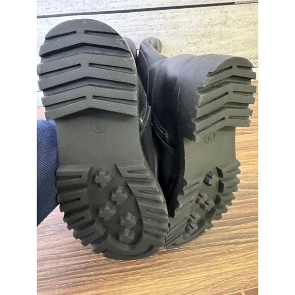 NWT Girls Art Class Black Blake Riding Boots - Size 2 - Picture 4 of 4